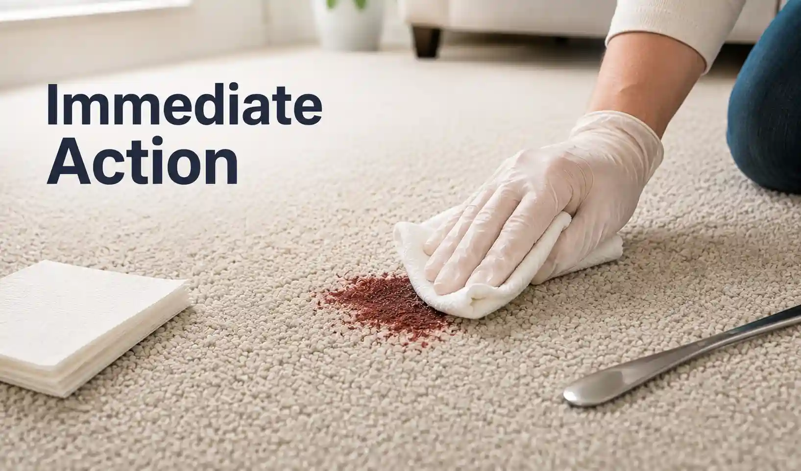 Handle the Spill Properly at First