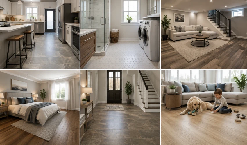 How to Choose Flooring Material by Room