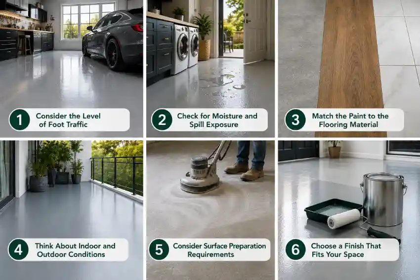 How to Choose the Right Paint Finish for Each Floor