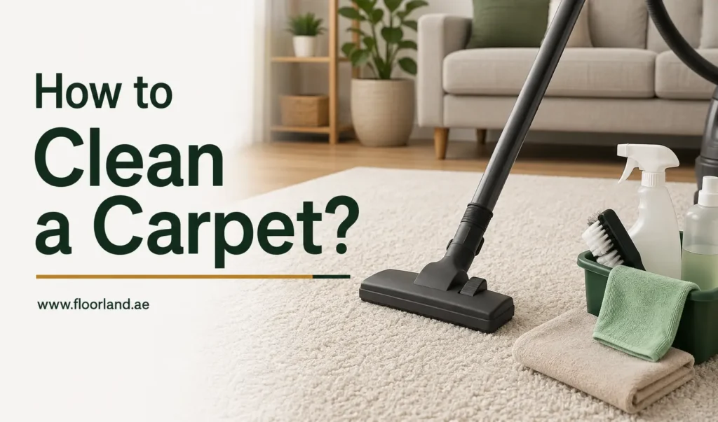 How to Clean a Carpet