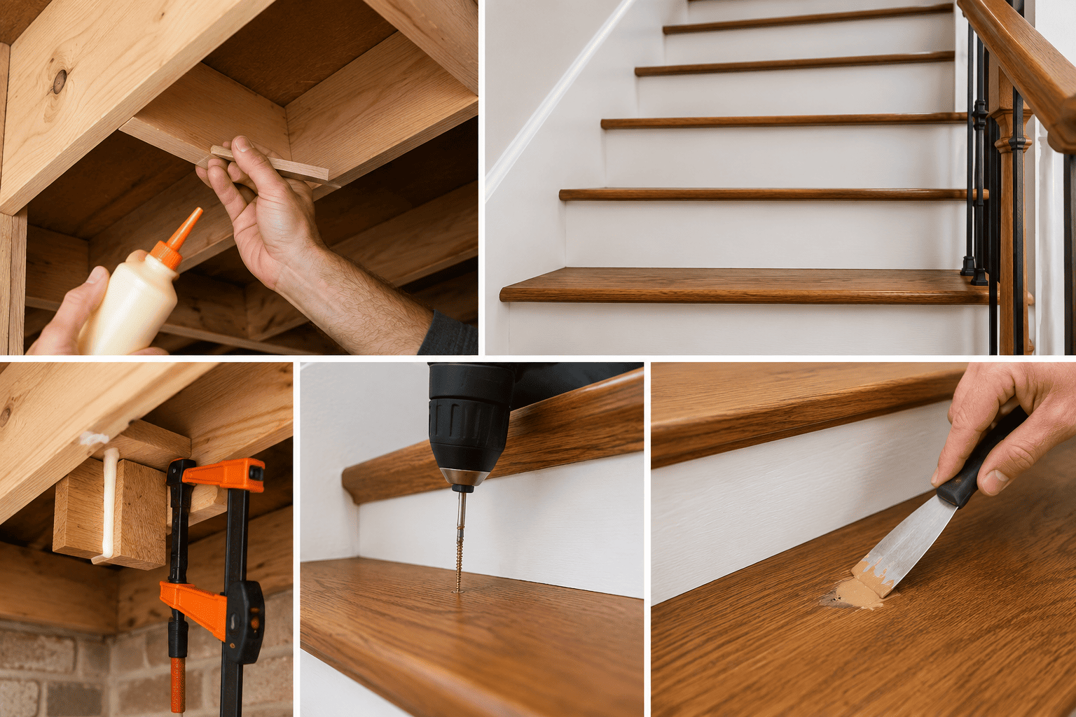 How to Fix Creaky Stairs