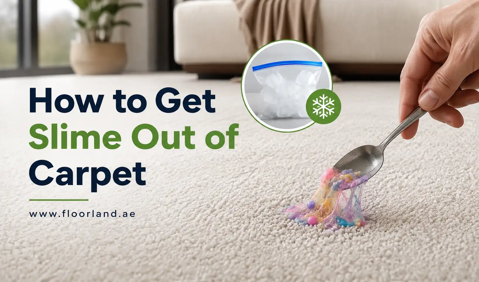 How to Get Slime Out of Carpet