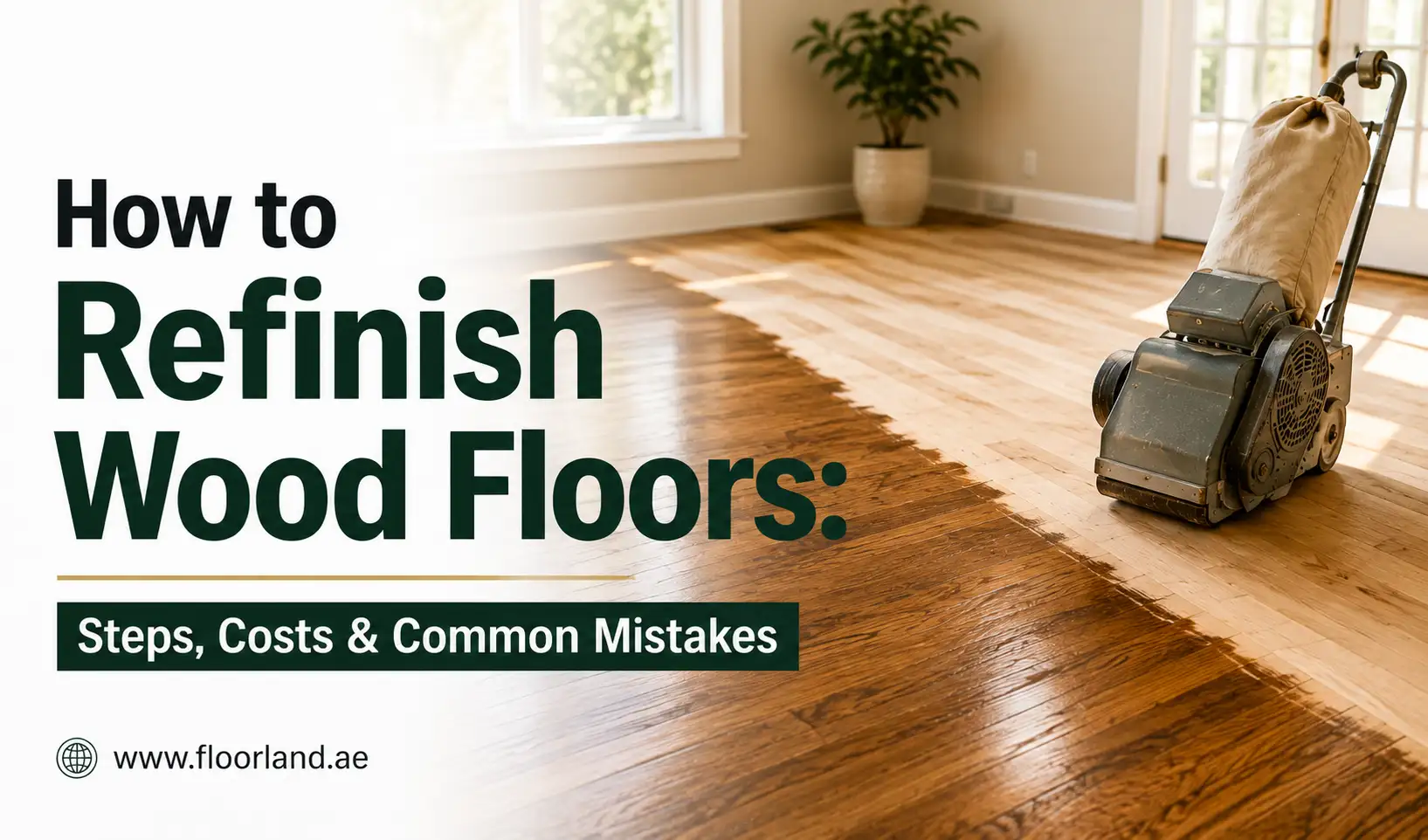 How to Refinish Wood Floors
