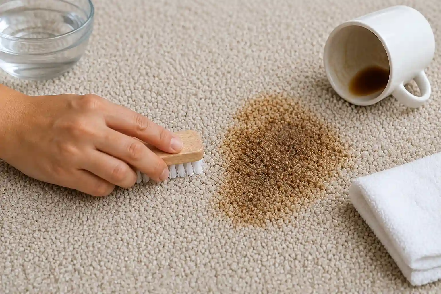 How to Remove Old or Dried Coffee Stains
