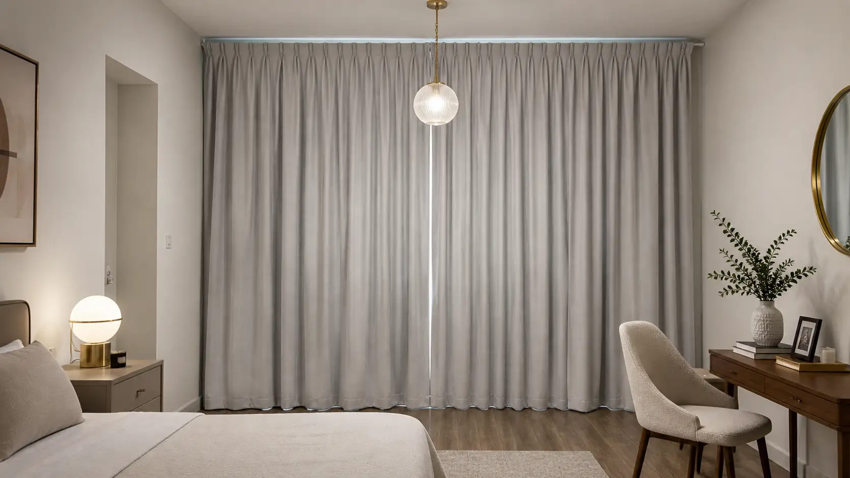 Light Grey curtains