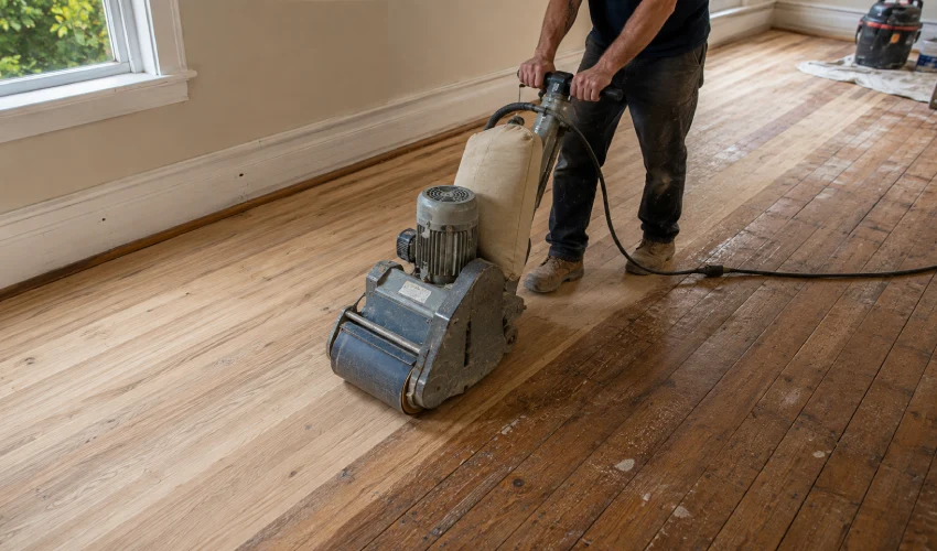 Make the First Cut With the Big Sander