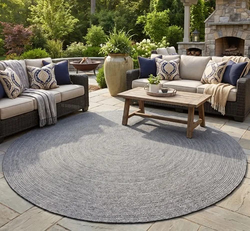 Outdoor Round Carpets