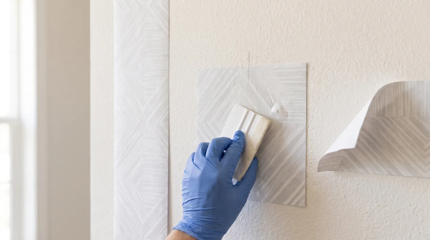 Peel-and-Stick Wallpaper on Textured Walls - Foor Land