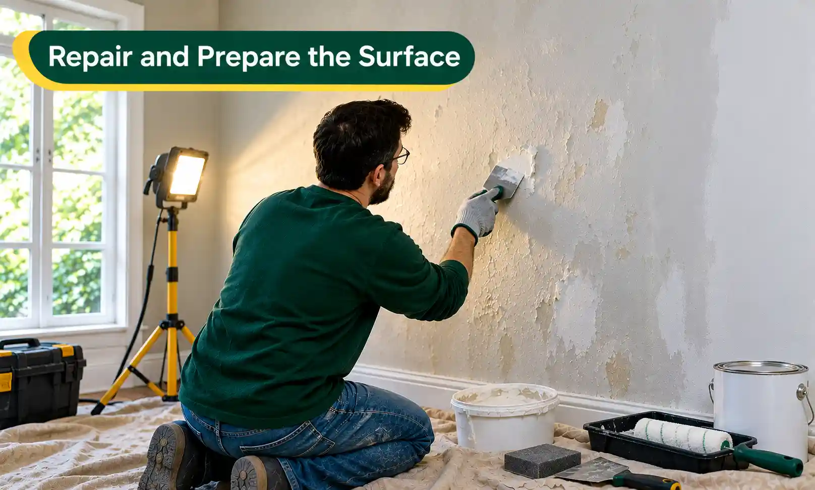 Repair and Prepare the Surface