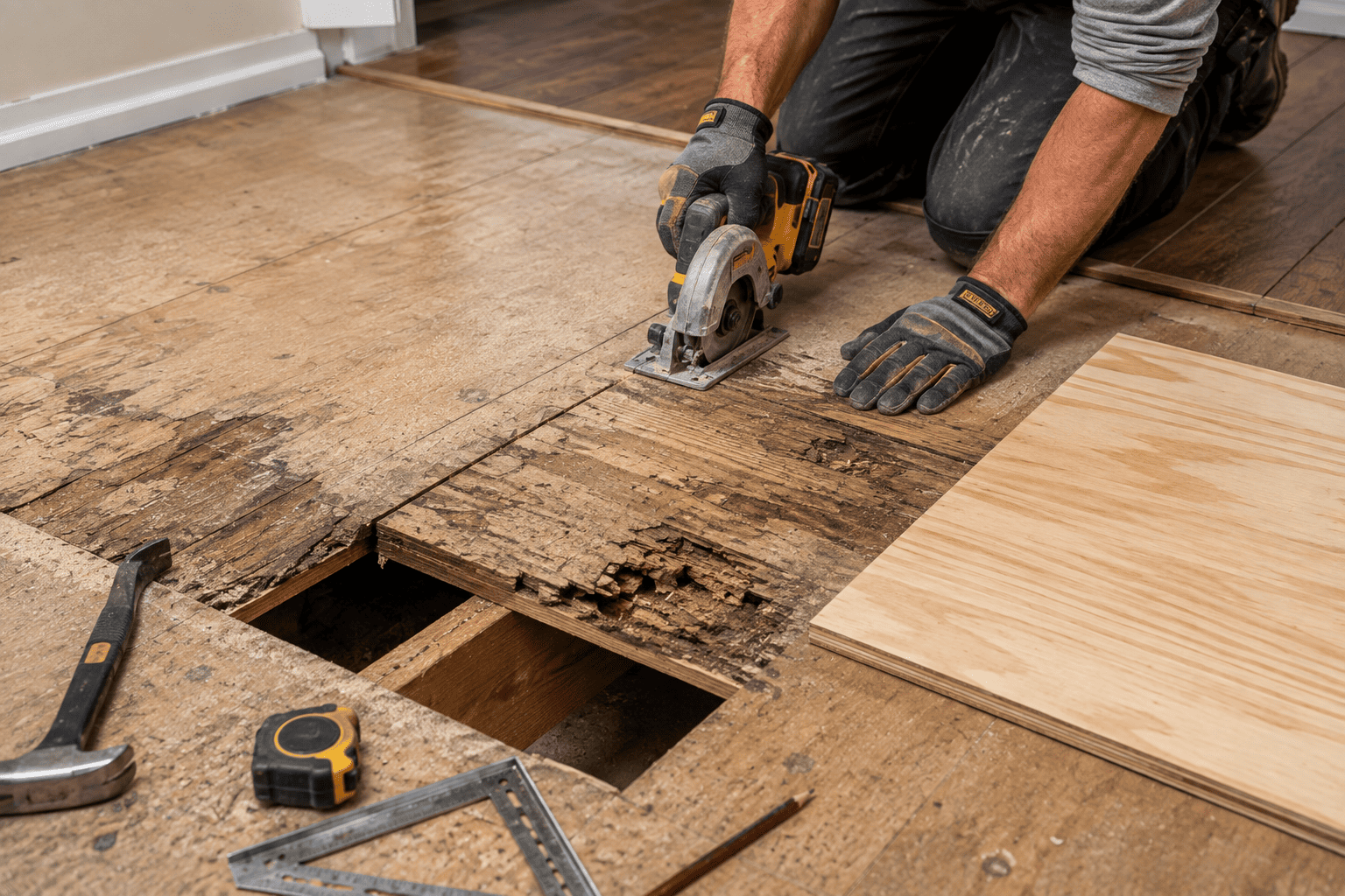 Subfloor-Specific Repairs