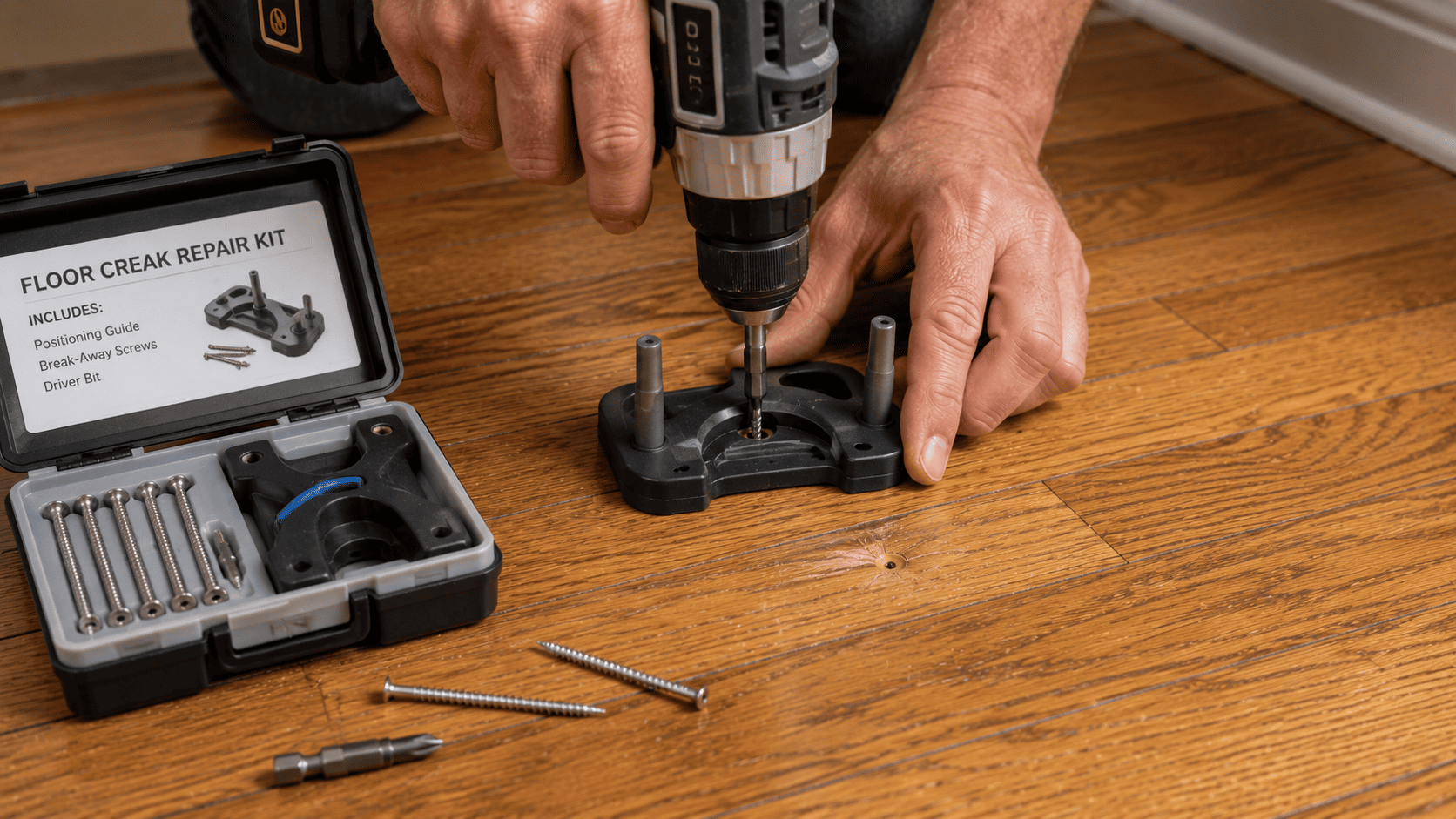 Using a Creak-Repair Kit