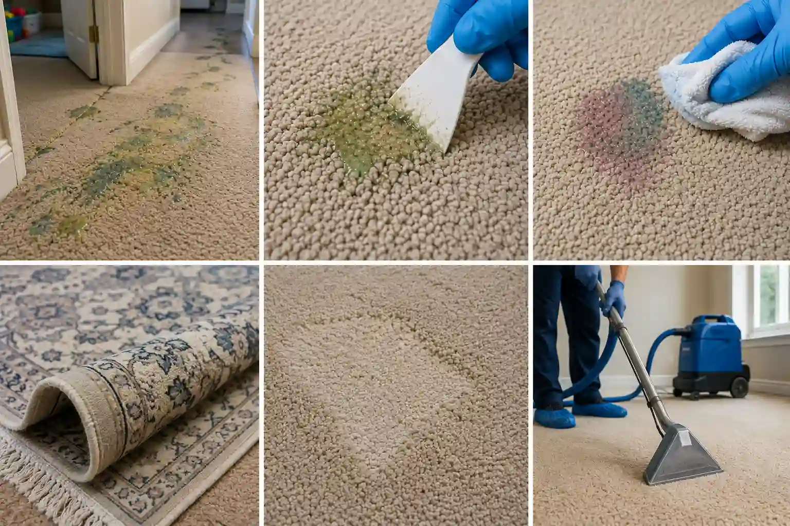 What Not to Do When Removing Slime From Carpet