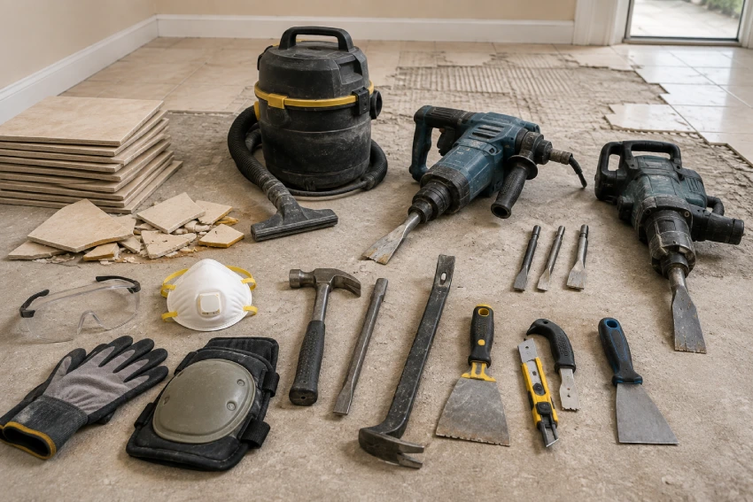 What You Need Before Removing Floor Tiles