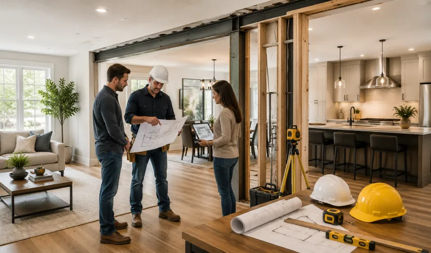 When to Call a Contractor for open floor plan ideas