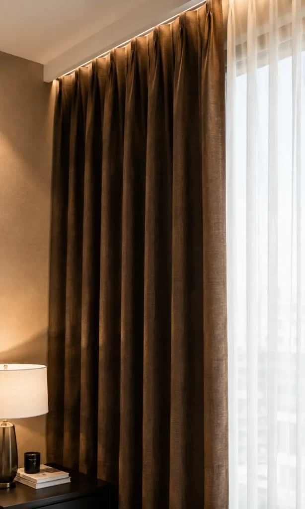 motorized bedroom curtains