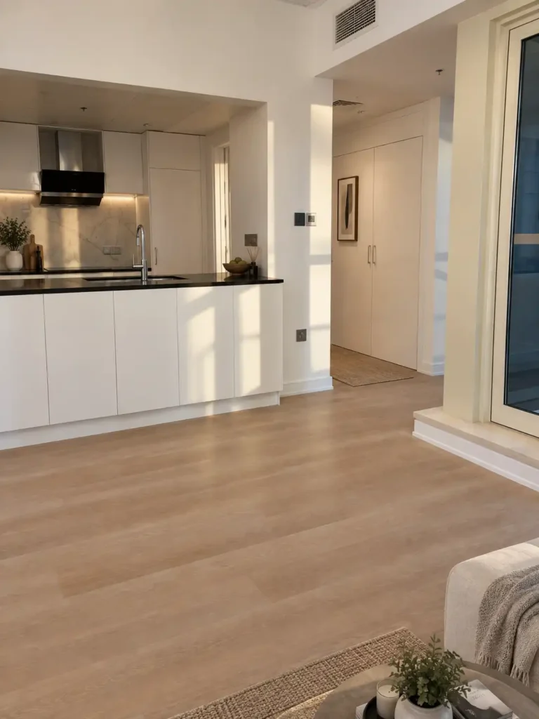 spc flooring in kitchen