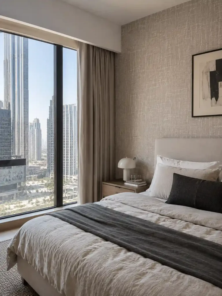 wallaper in bedroom