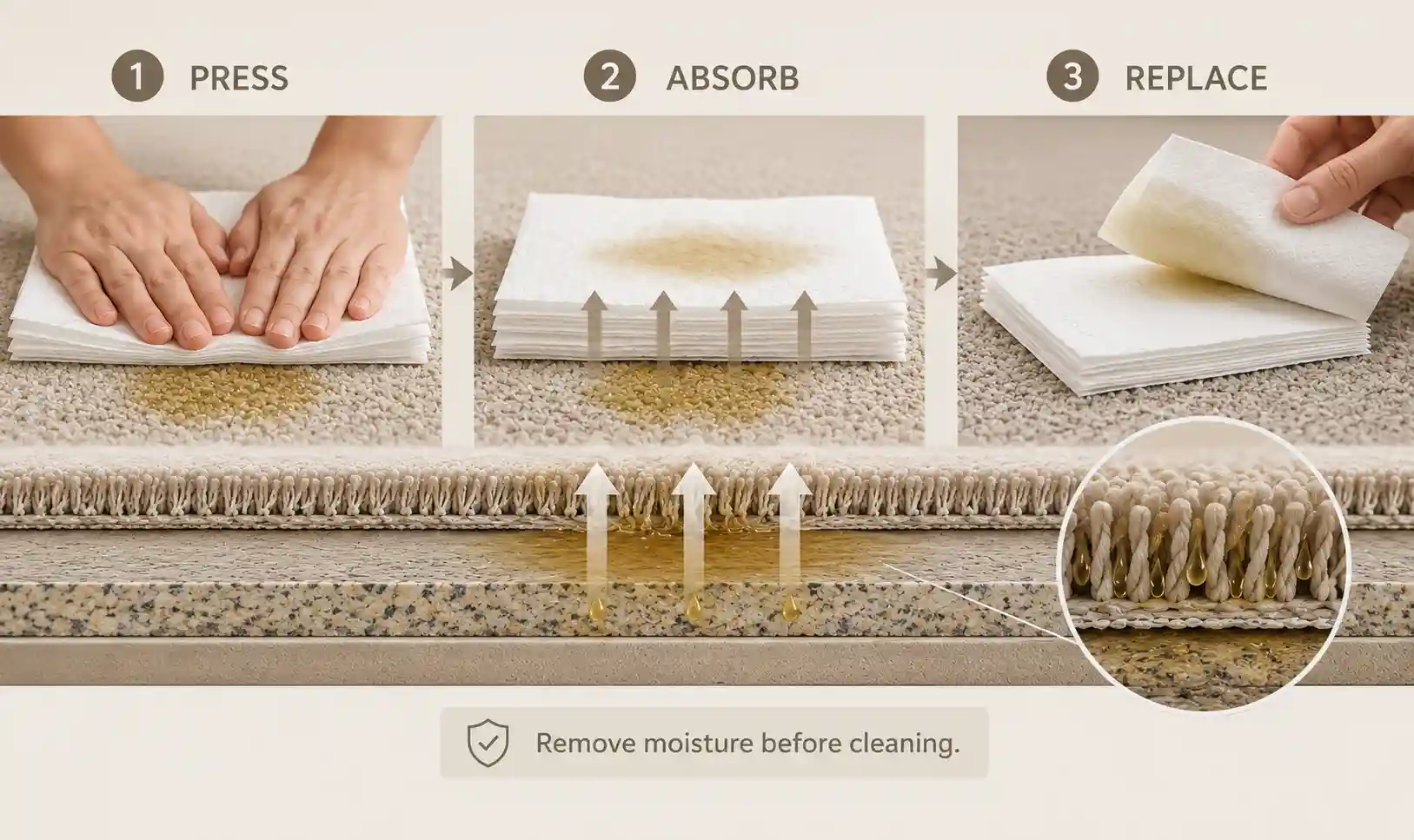 Blot Fresh Urine as Soon as Possible