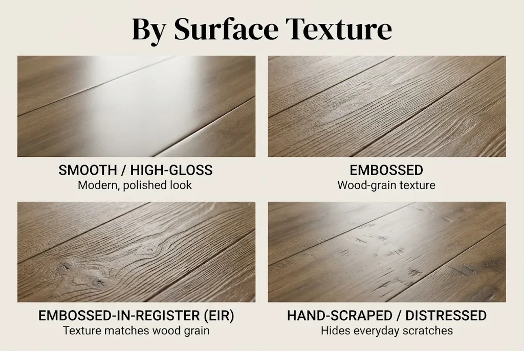 By Surface Texture