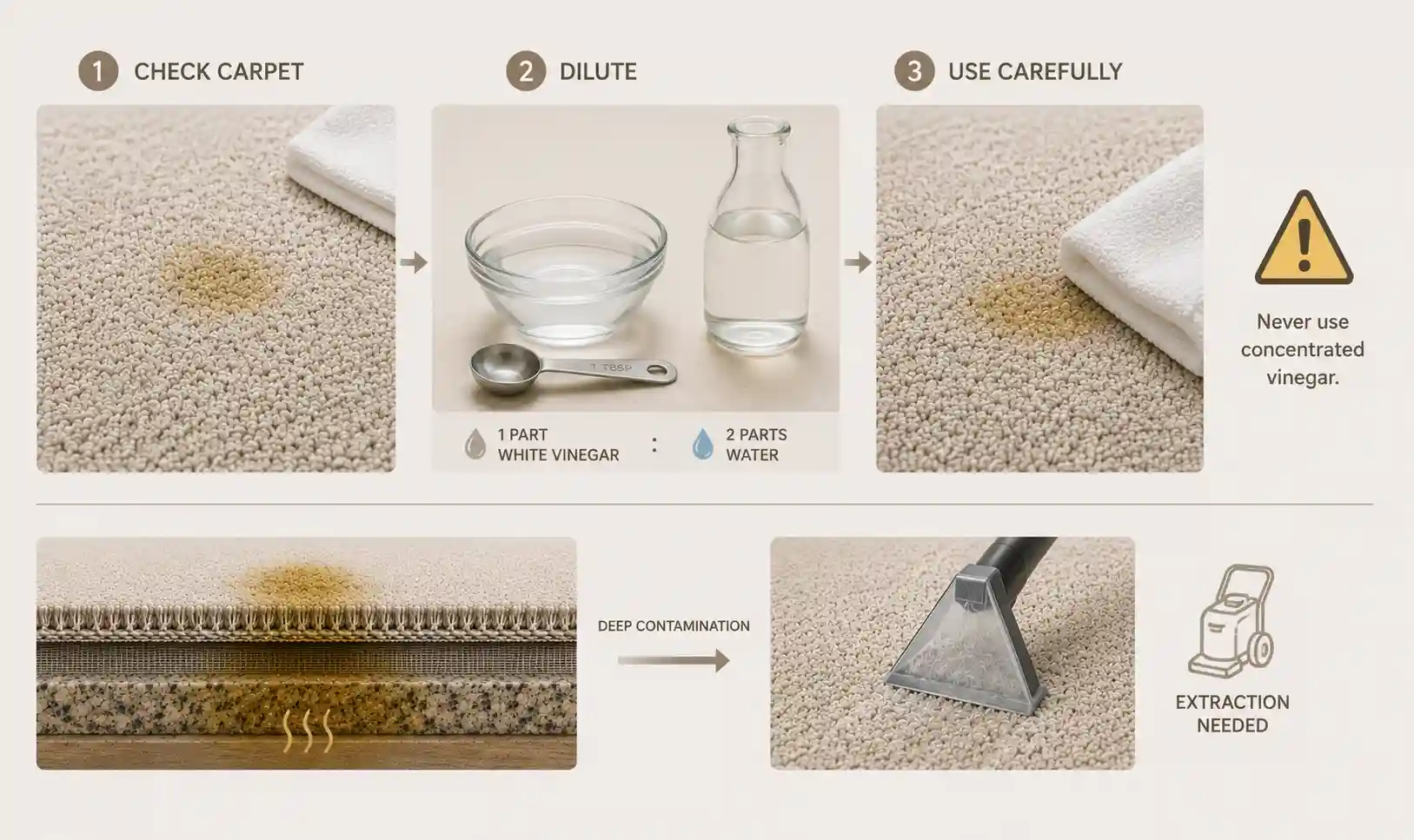 Consider White Vinegar Carefully