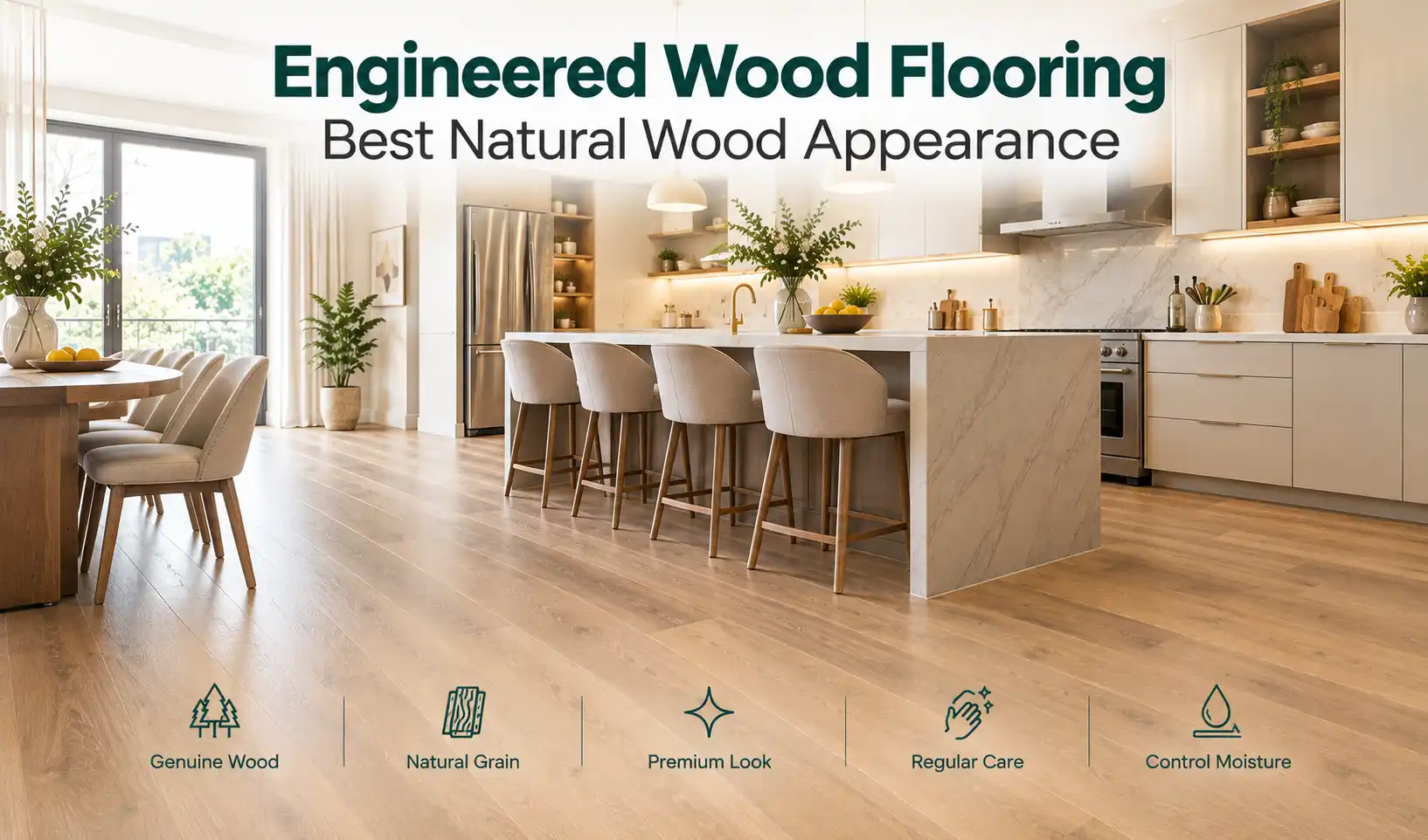 Engineered Wood Flooring - Best Natural Wood Appearance