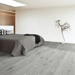 Ash-grey wide-plank
