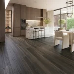 Dark wide-plank