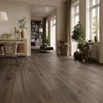 Textured wood plank