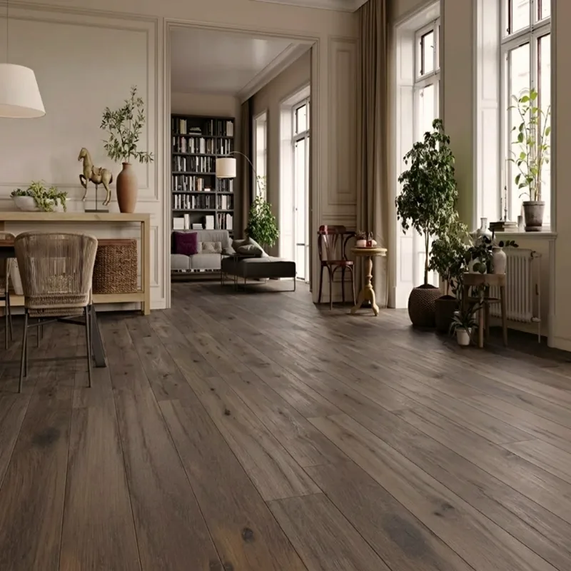 Textured wood plank