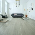 Light gray wood planks