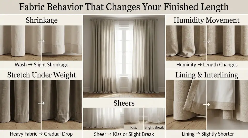 Fabric Behavior That Changes Your Finished Length