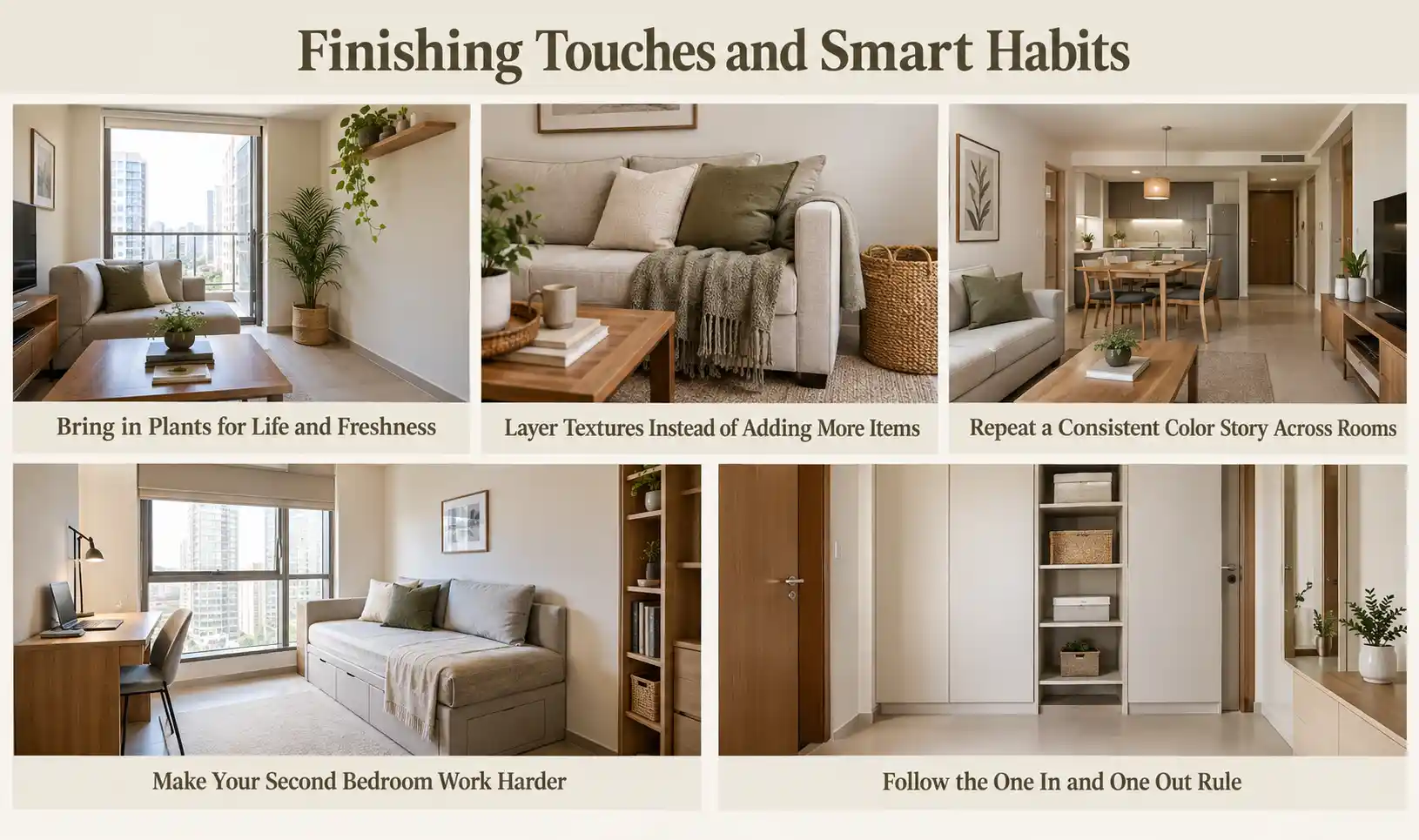 Finishing Touches and Smart Habits