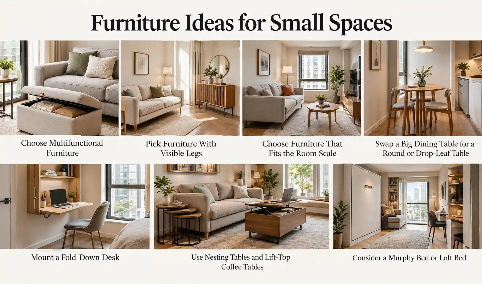 Furniture Ideas for Small Spaces