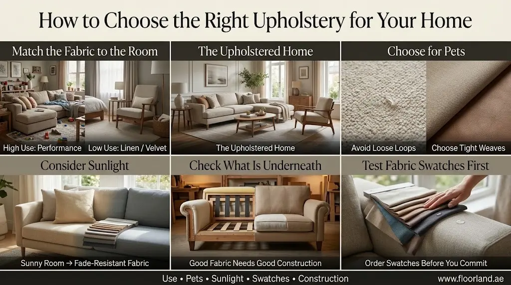 How to Choose the Right Upholstery for Your Home