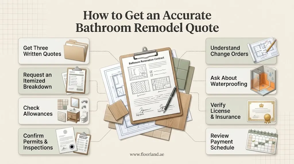 How to Get an Accurate Bathroom Remodel Quote