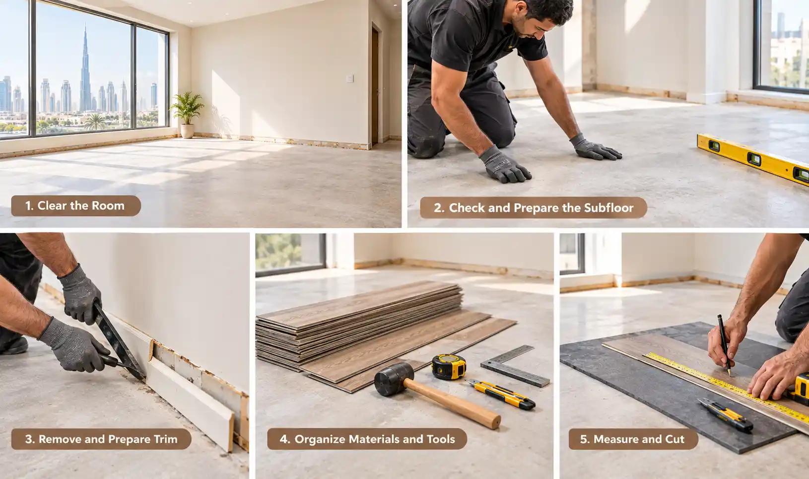 How to Prepare the Room Before Installation