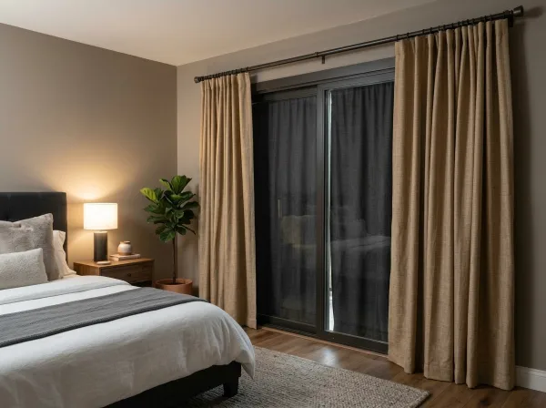 Sliding Glass Doors curtains