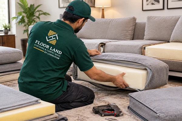 Sofa Cushion and Foam Replacement Floor Land