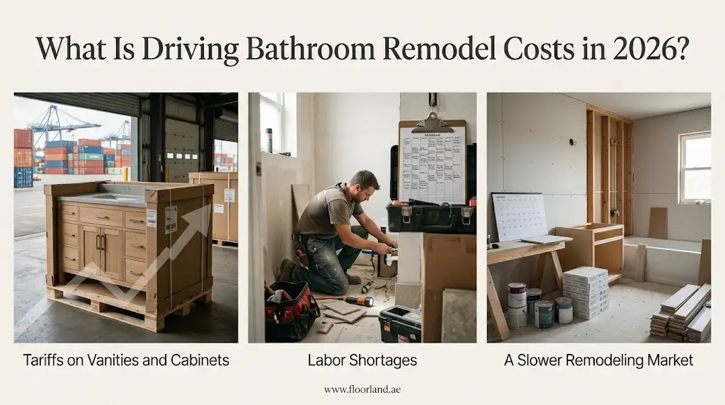 What Is Driving Bathroom Remodel Costs in 2026