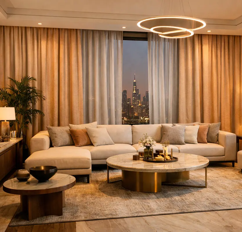 curtain in dubai