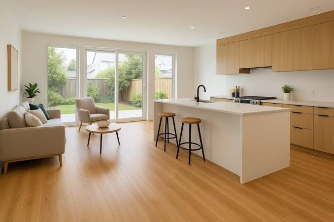 kitchen wooden flooring