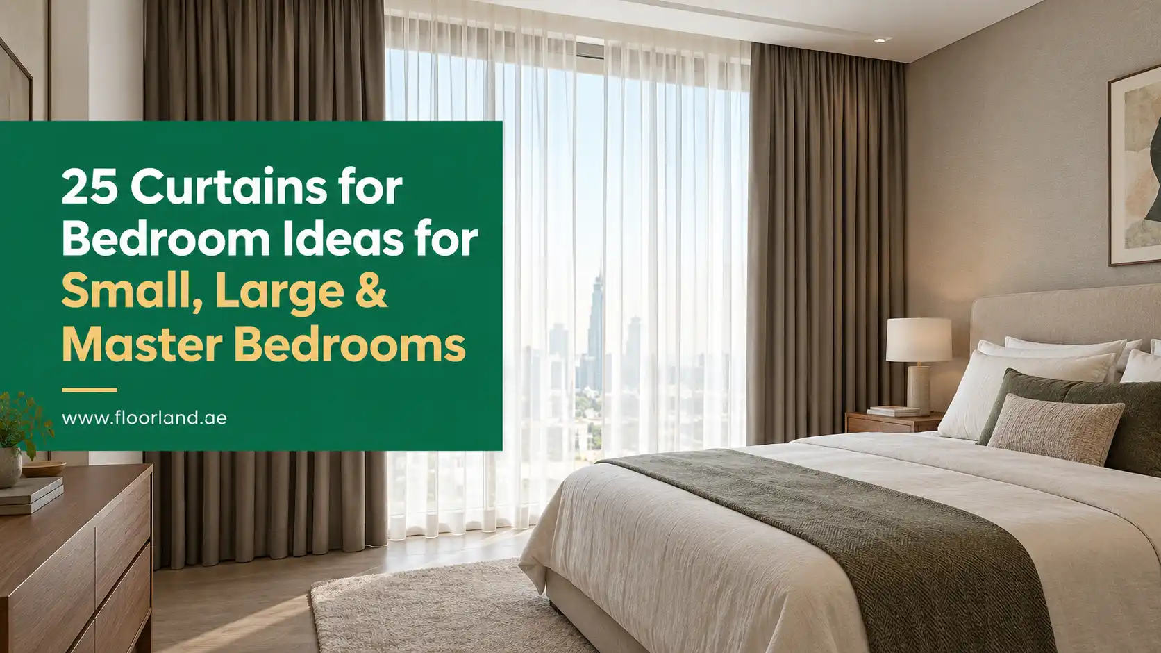 25 Curtains for Bedroom Ideas for Small, Large & Master Bedrooms