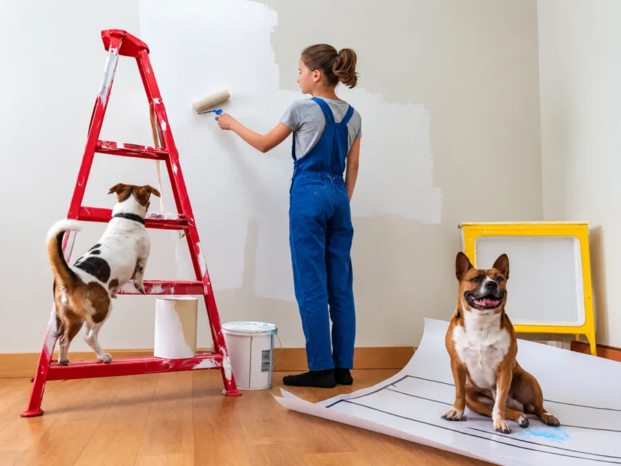 Durable & Easy-Clean Pet-Friendly Paint