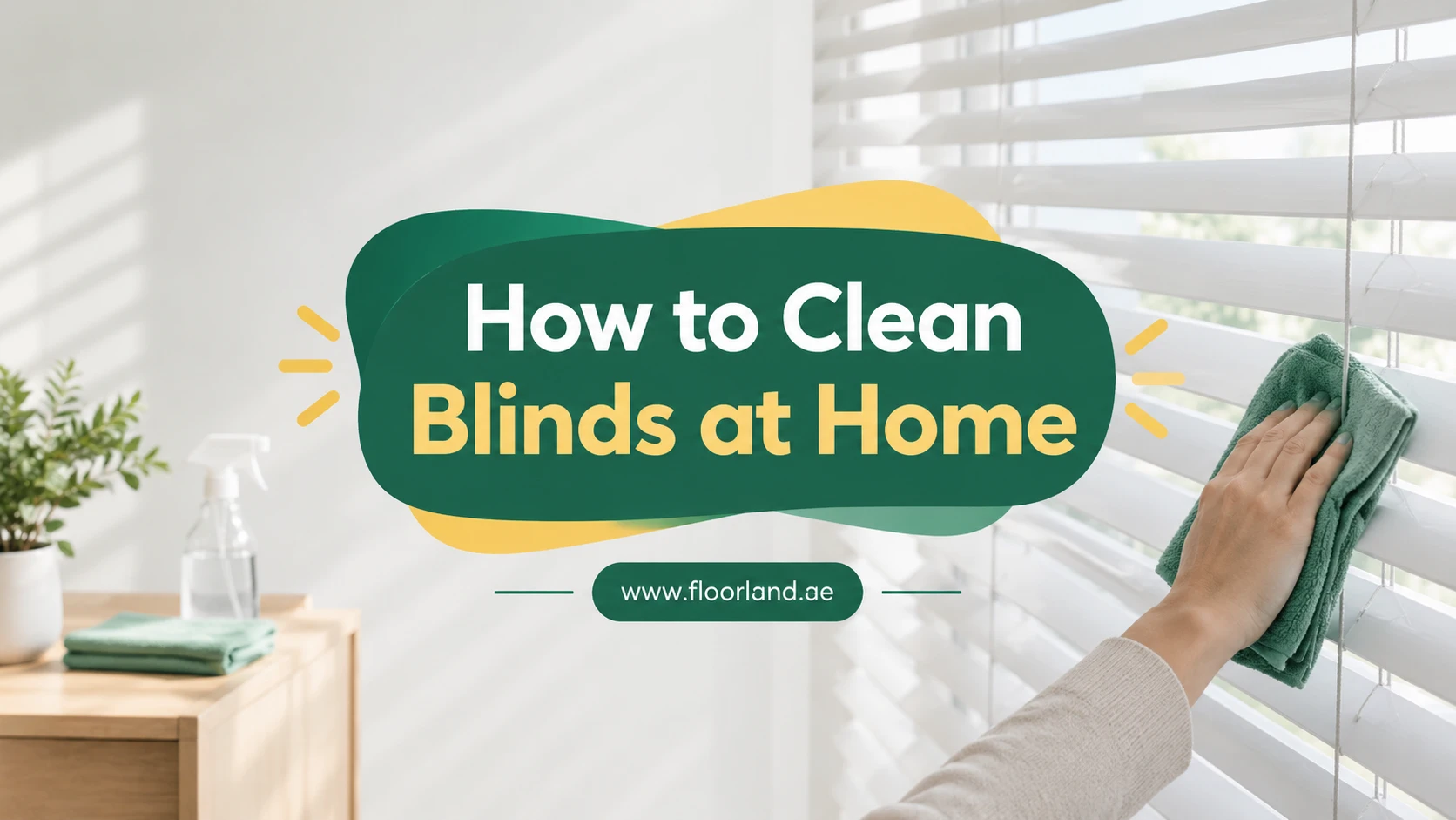 How to Clean Blinds at Home