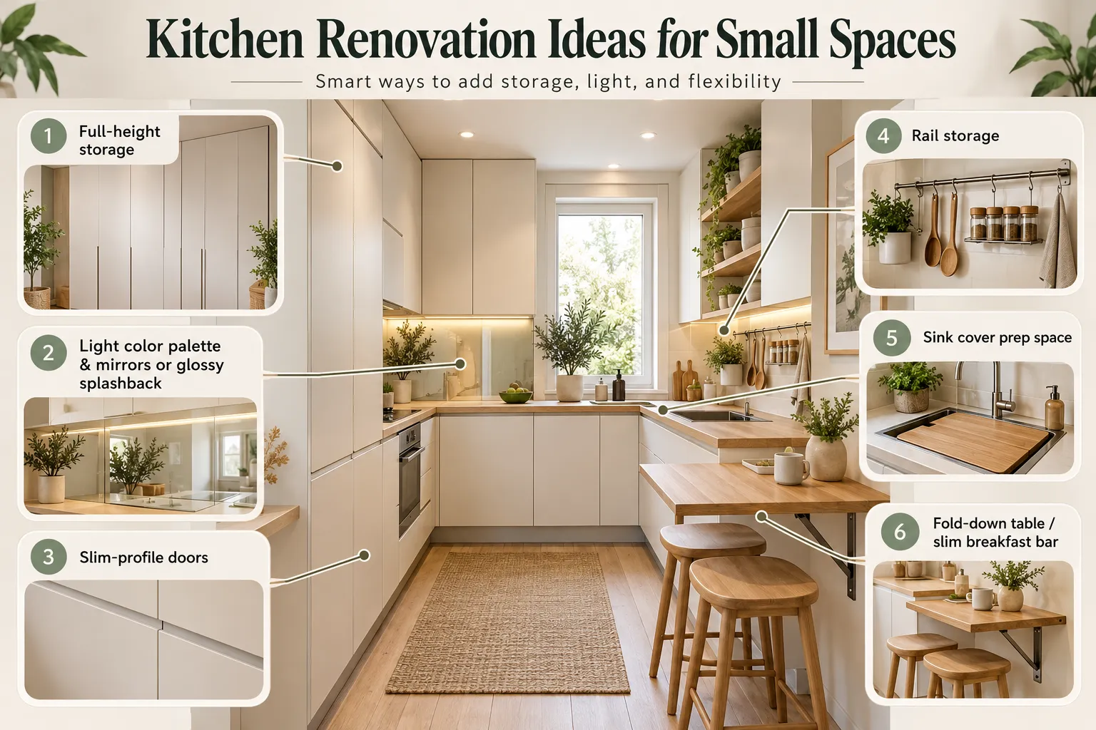 Kitchen Renovation Ideas for Small Spaces