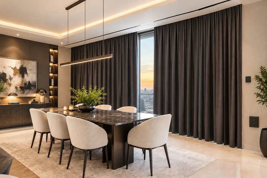 Motorized Blackout Curtains