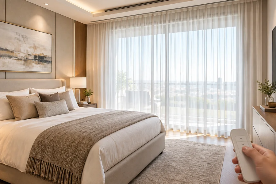 Motorized Sheer Curtains