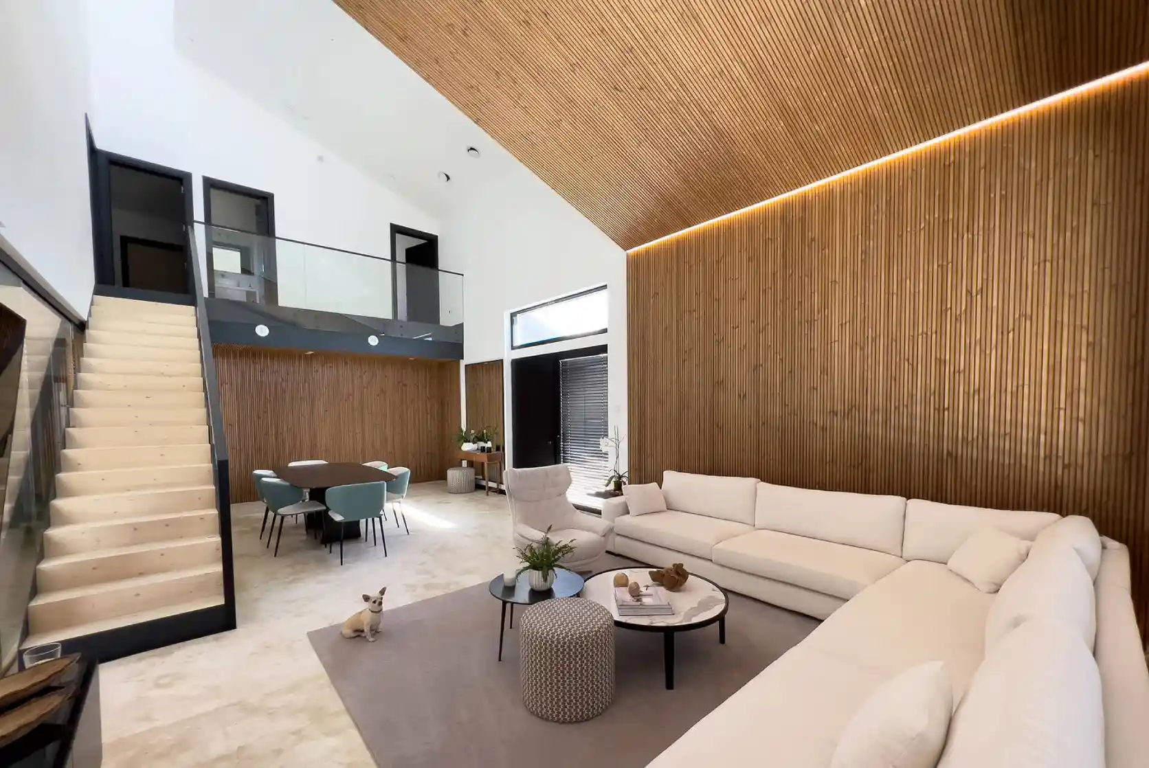 Paneled Ceiling Accent