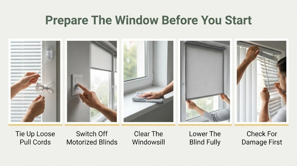 Prepare the Window Before You Start