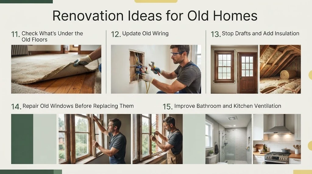 Renovation Ideas for Old Homes